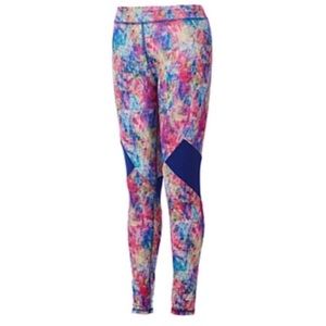 ADIDAS Climalite Girls Multi Print Legging Medium